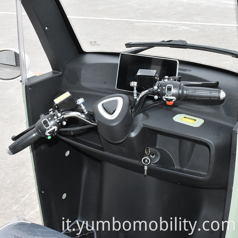 Two Doors Removable Electric Cabin Scooter